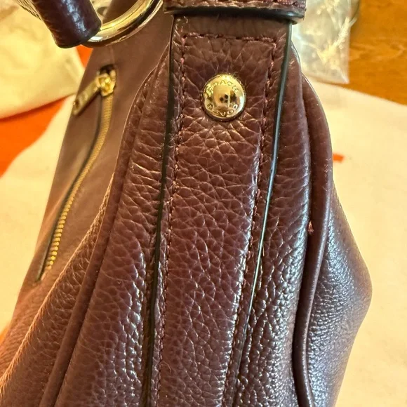 Coach Dark burgundy Leather Hobo Bag - Picture 11 of 16